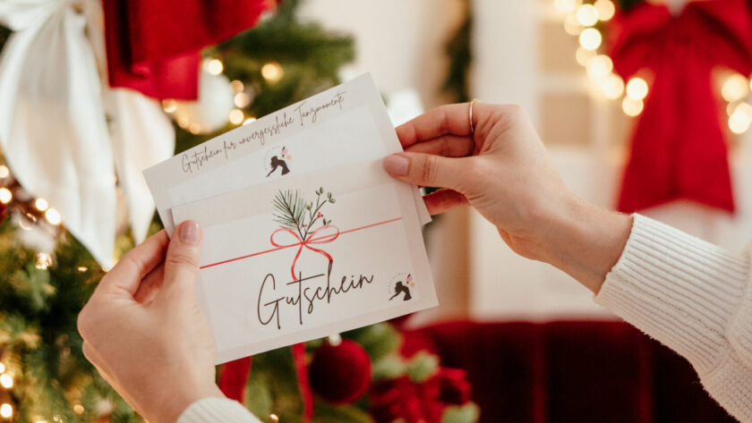 Gutschein für einen Hochzeitstanz